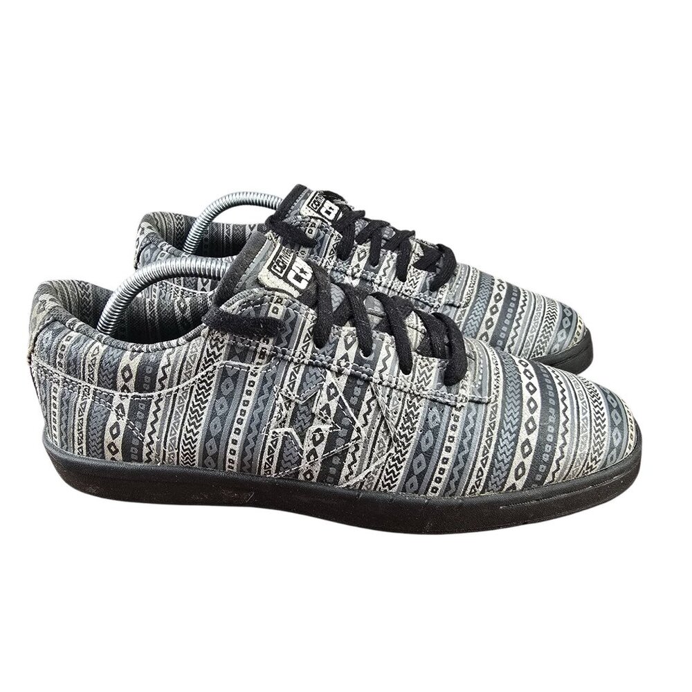 Converse KA-II Mens Patterned Sneakers‎ Size 10 Shoes Black & Gray Pattern